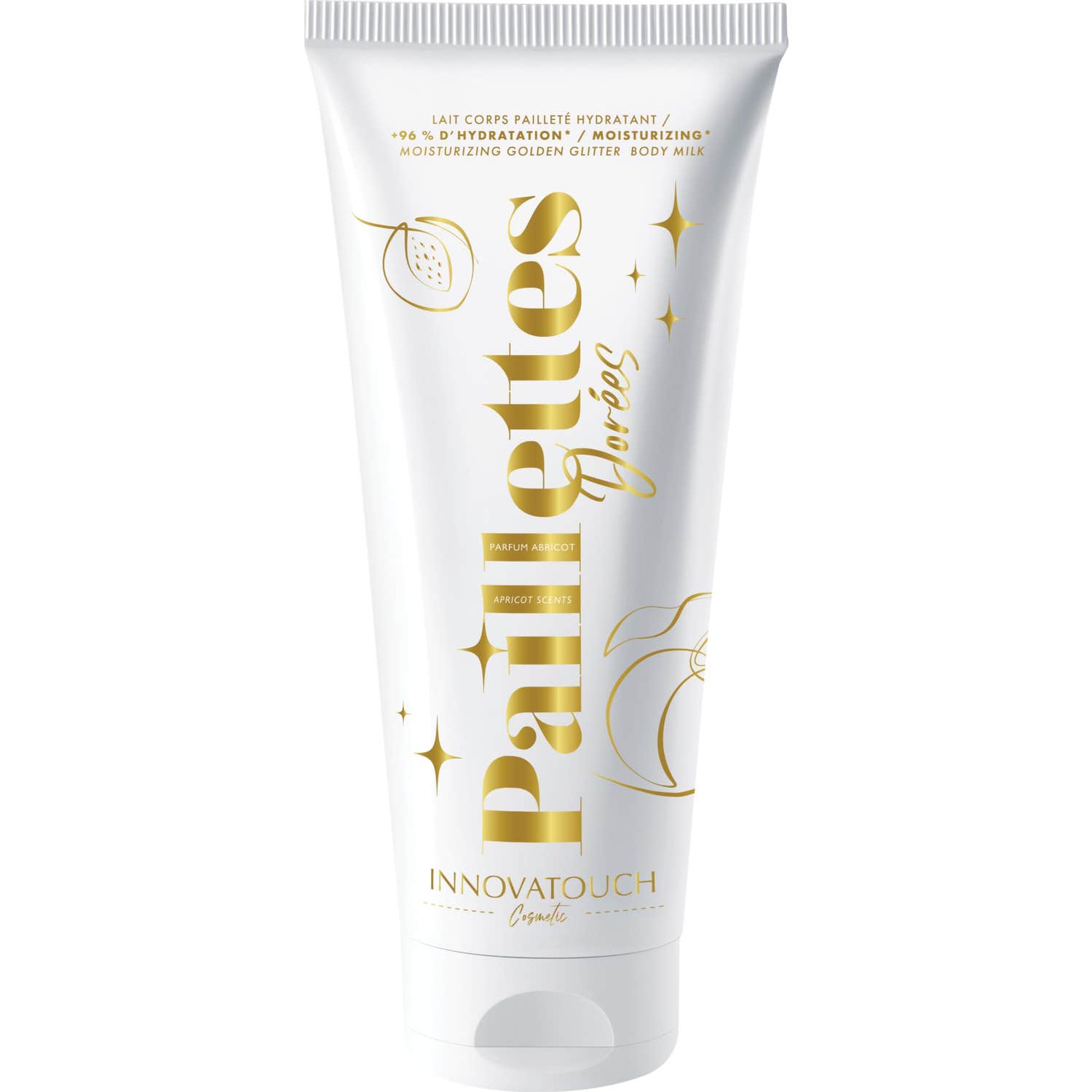 Innovatouch Lait Corps Pailleté Hydratant Note Abricot 200ml