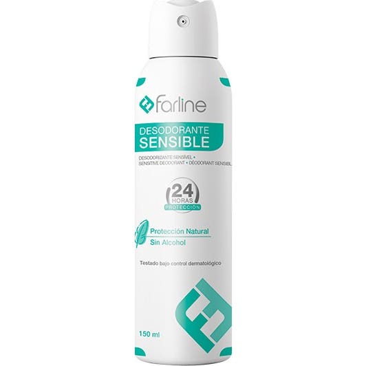 Déodorant sensible en spray Farline 150ml