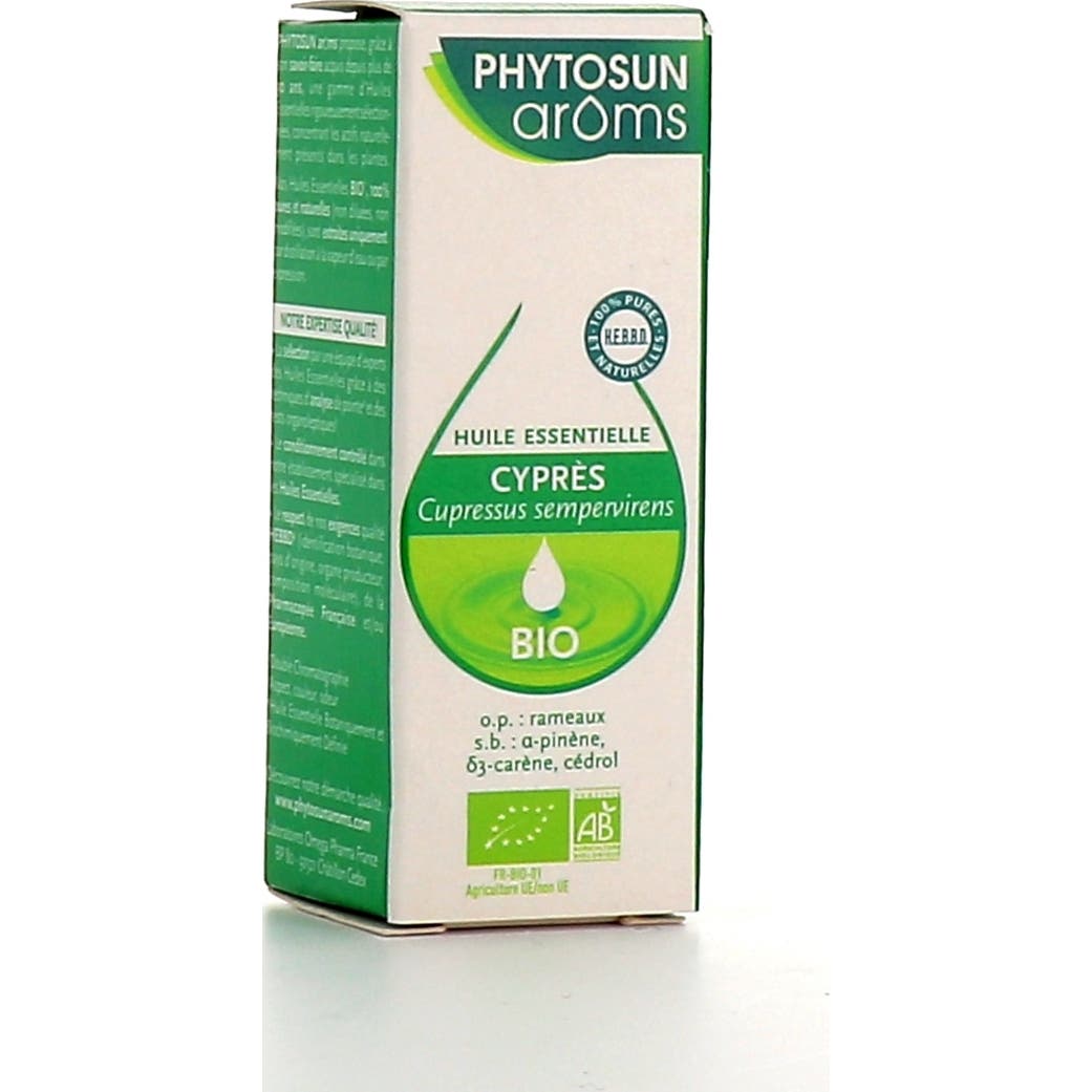 Phytosun Aroms Huiles Essentielles Cyprès 10ml