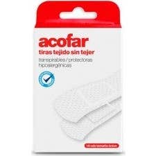 Acofar pansement adhésif tissu hypoallergénique 16 Unités