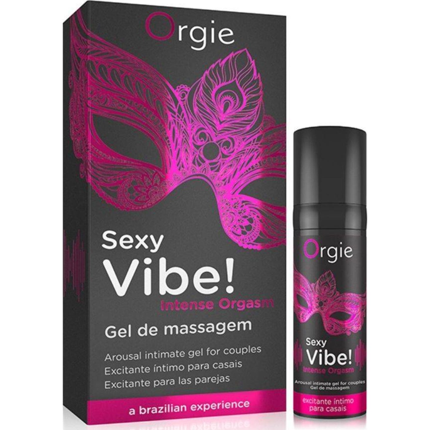 Orgie Sexy Vibe ! Gel Orgasme Intense Pour Couples 15 ml