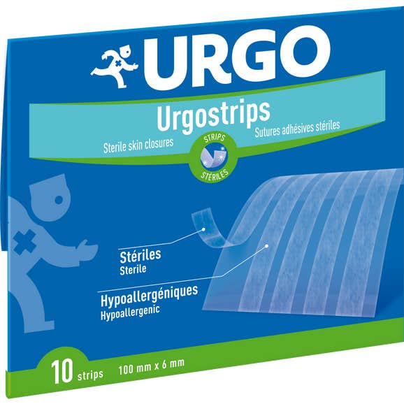 Urgo Urgostrips 10 strips100mmx6mm