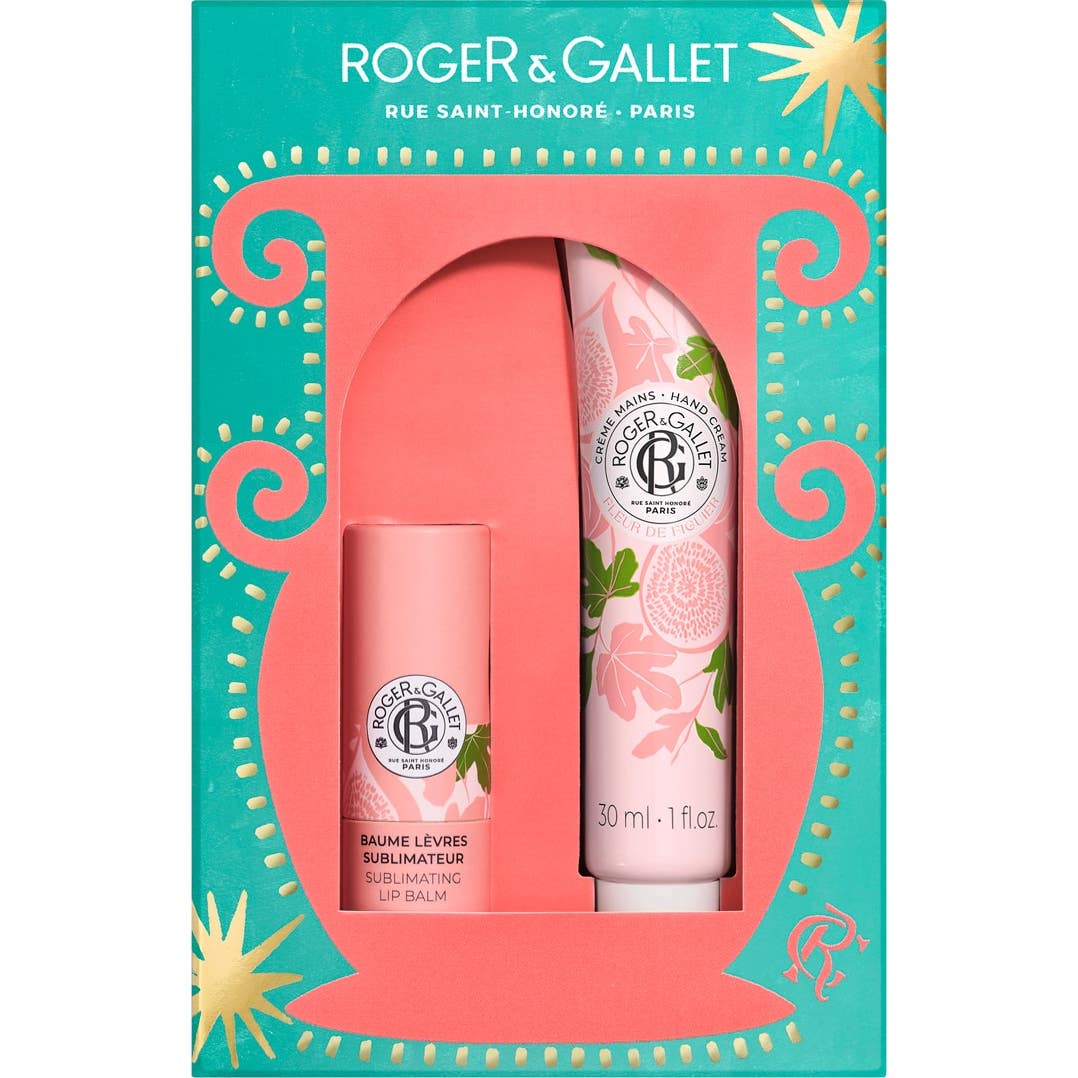 Roger & Gallet Fleur de Figuier Set Baume Lèvres + Crème Mains