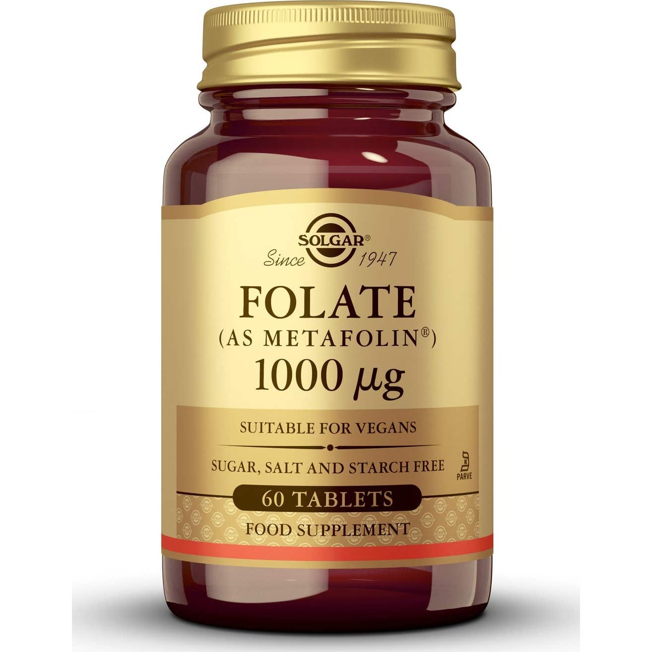Solgar Folato como Metafolin 1000mcg 60comp
