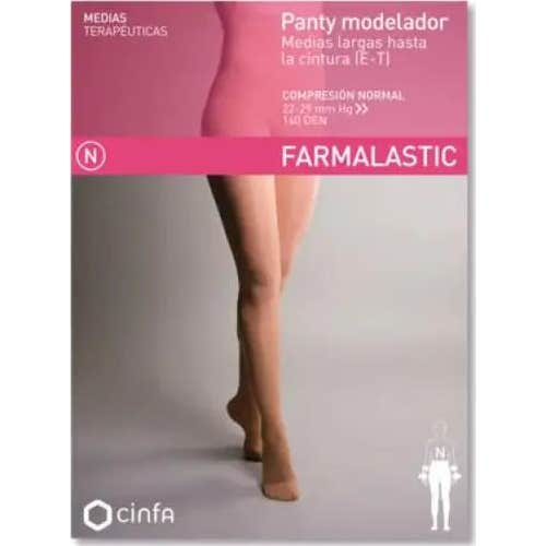 Farmalastic Panty (E-T) Compression Normale Beige TM-image