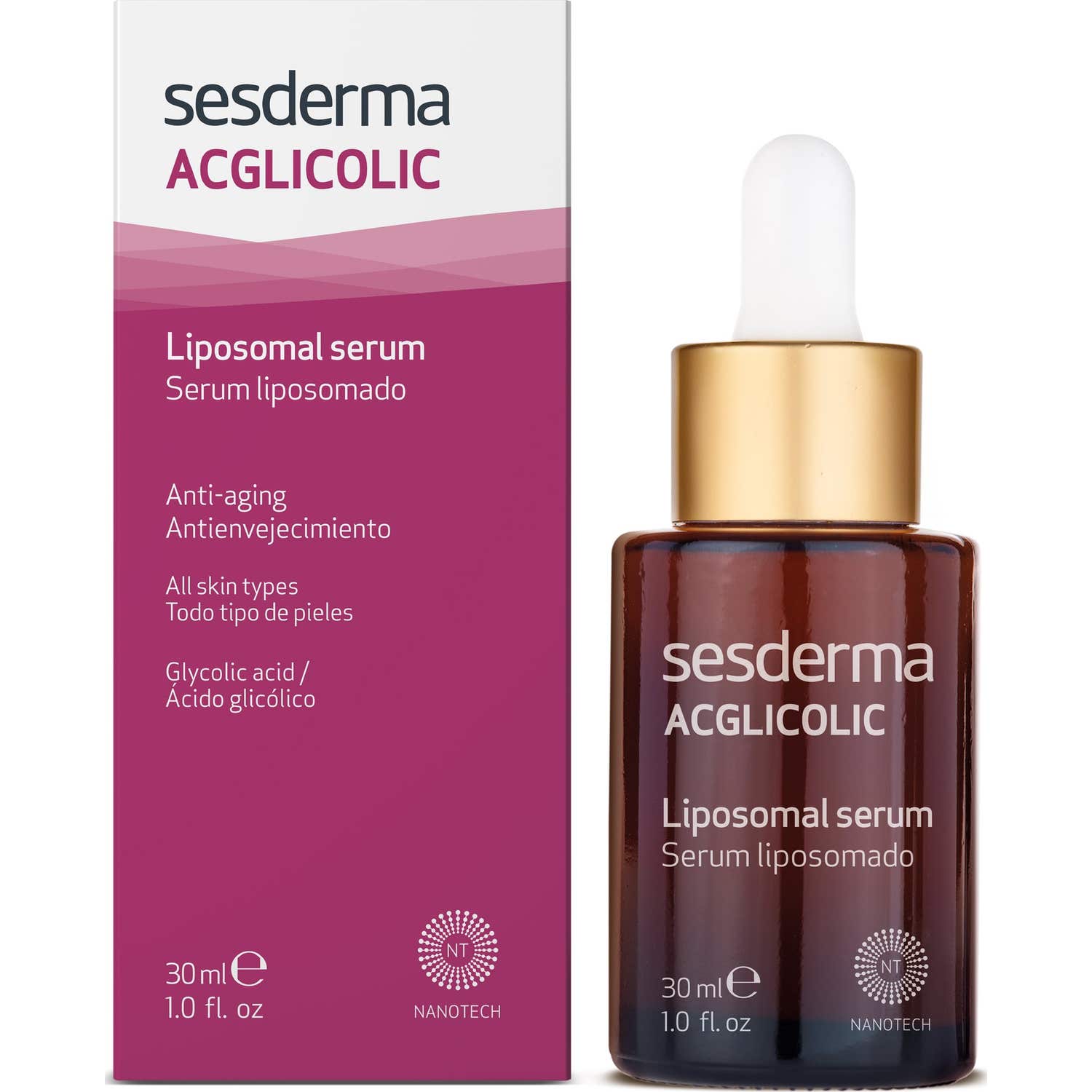 Sesderma Acglicolic Classic Sérum Au Liposome Visage 30ml