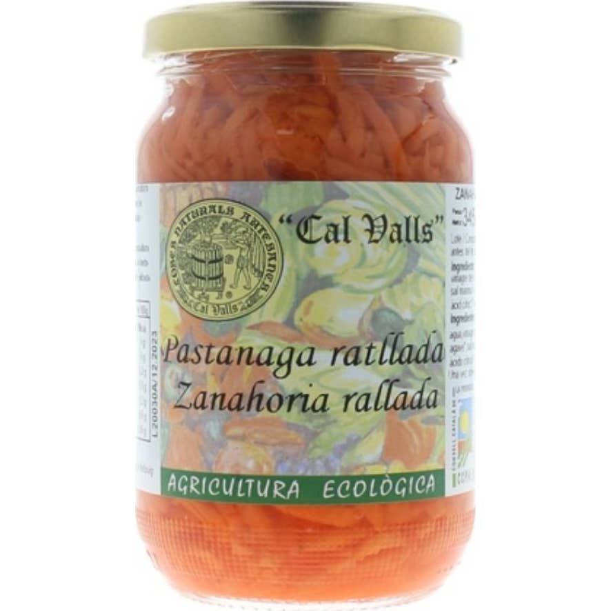 Conserves de carottes râpées Cal Valls Eco 345g