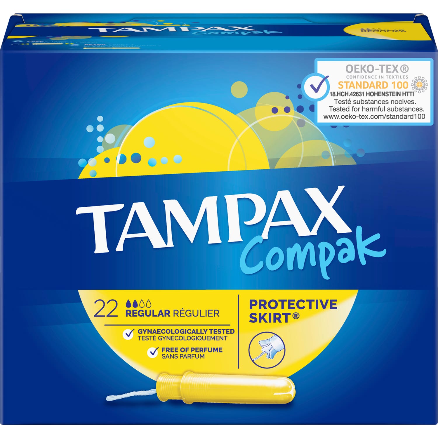 Tampax Compak Régulier 22uds