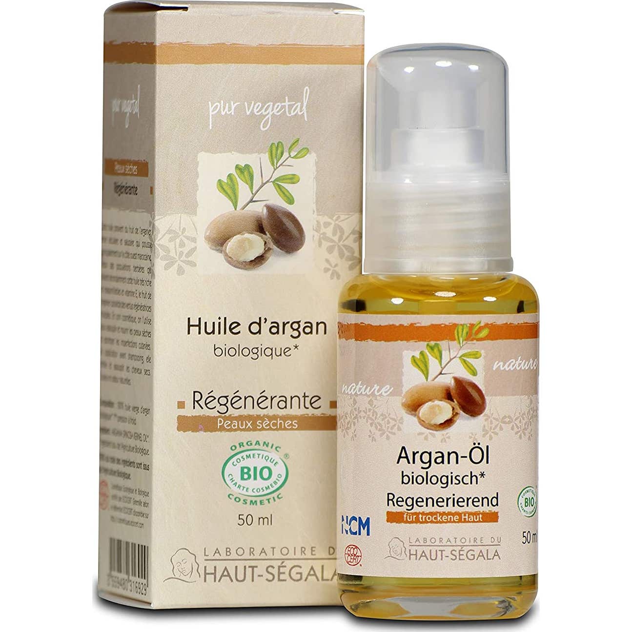 Laboratoire du Haut-Ségala Huile Argan 50ml