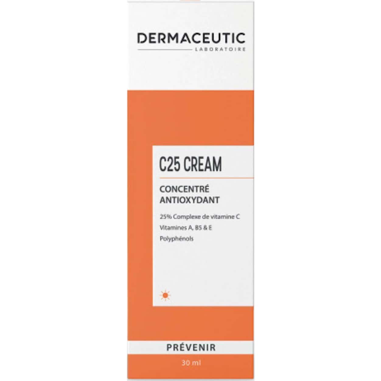 Dermaceutic C25 Cream Concentré Antioxydant 30ml