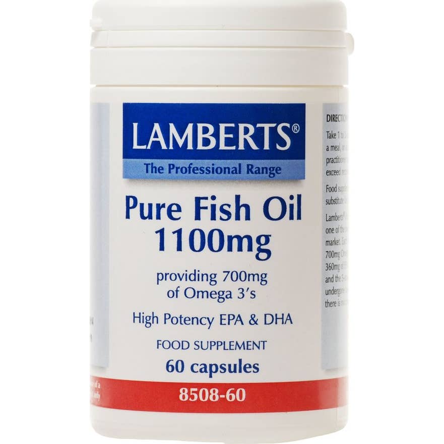 Lamberts huile de poisson pure 60caps