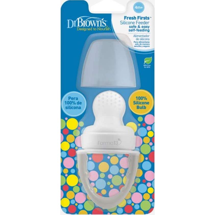 Dr Browns 4M+ Grey Anti-Drowning Feeder