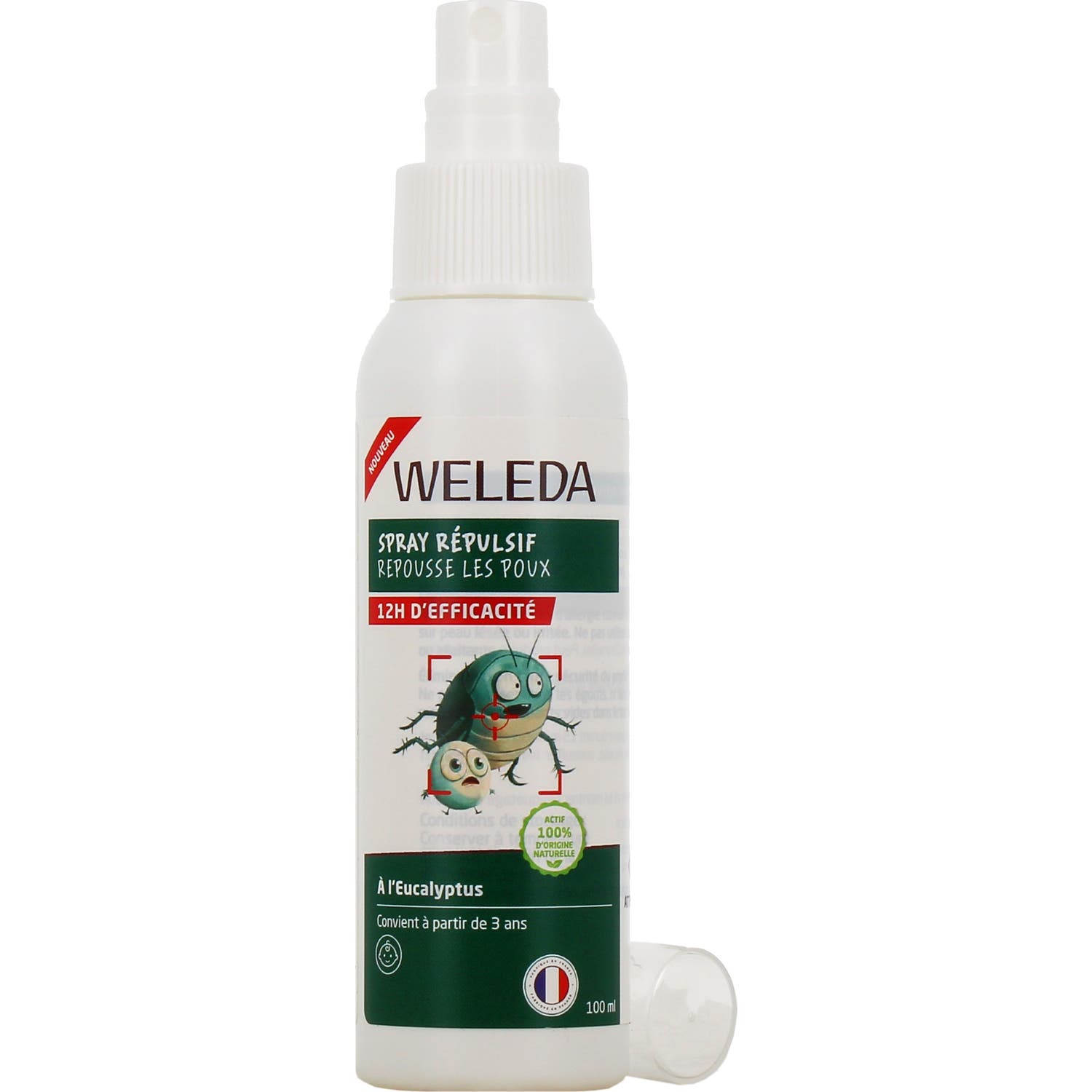 Weleda Spray Répulsif Repousse les Poux 100 ml