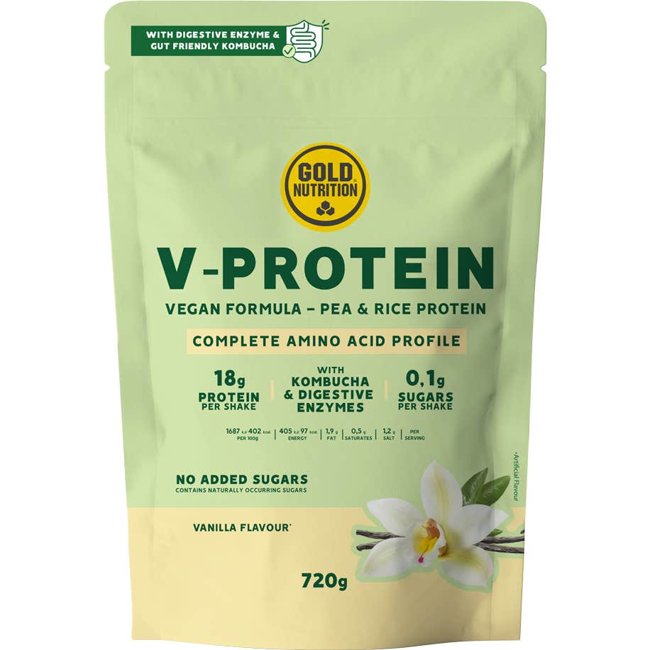 Gold Nutrition V-Protein Vanille 720 G 720G