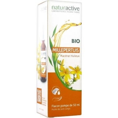 Naturactive Huile Corps Millepertuis Bio 50ml