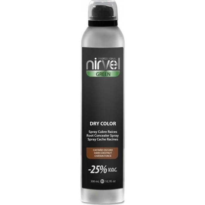 Nirvel Green Dry Color Spray Chatain Clair 300ml