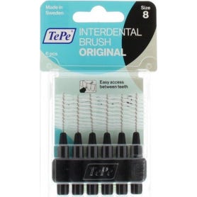 Pinceaux Tepe Noir 1,5 6Pcs