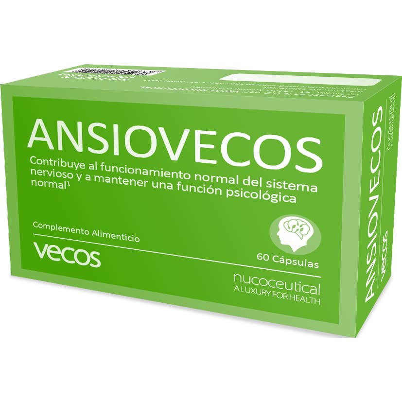 Vecos Nucoceutical Ansiovecos 60 Capsules