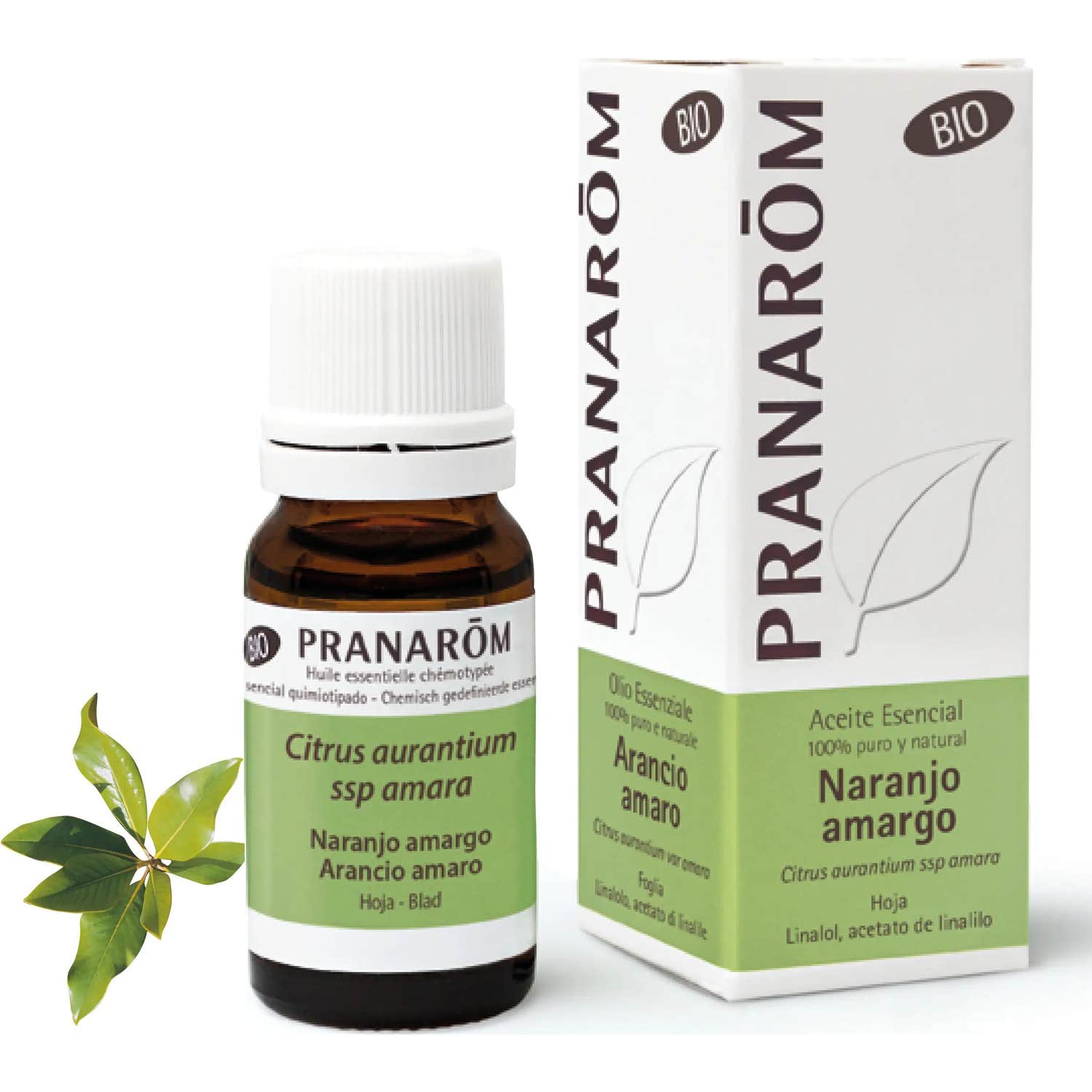 Pranarôm Huile Essentielle Petit Grain Bigarade 10ml