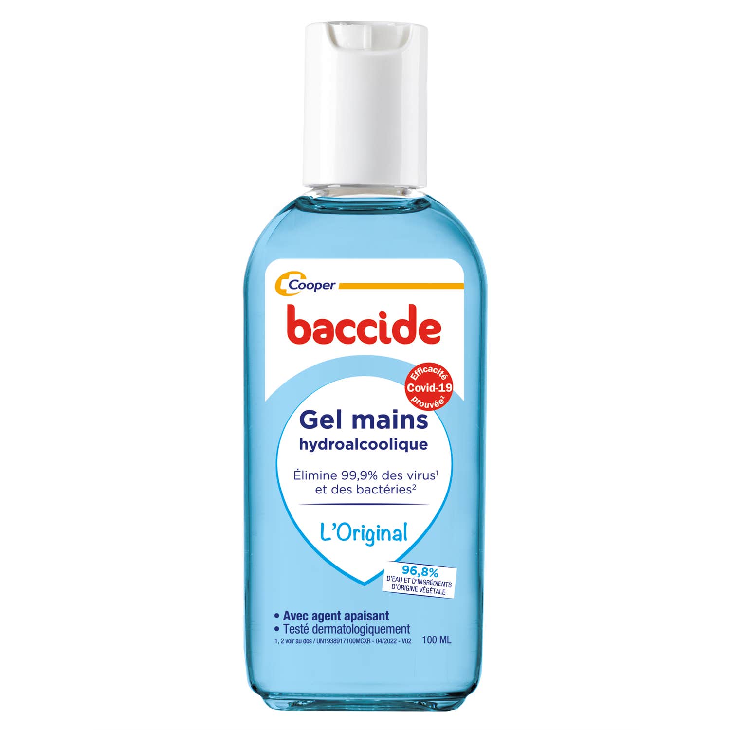 Baccide Gel Mains Hydroalcoolique L'Original 100ml