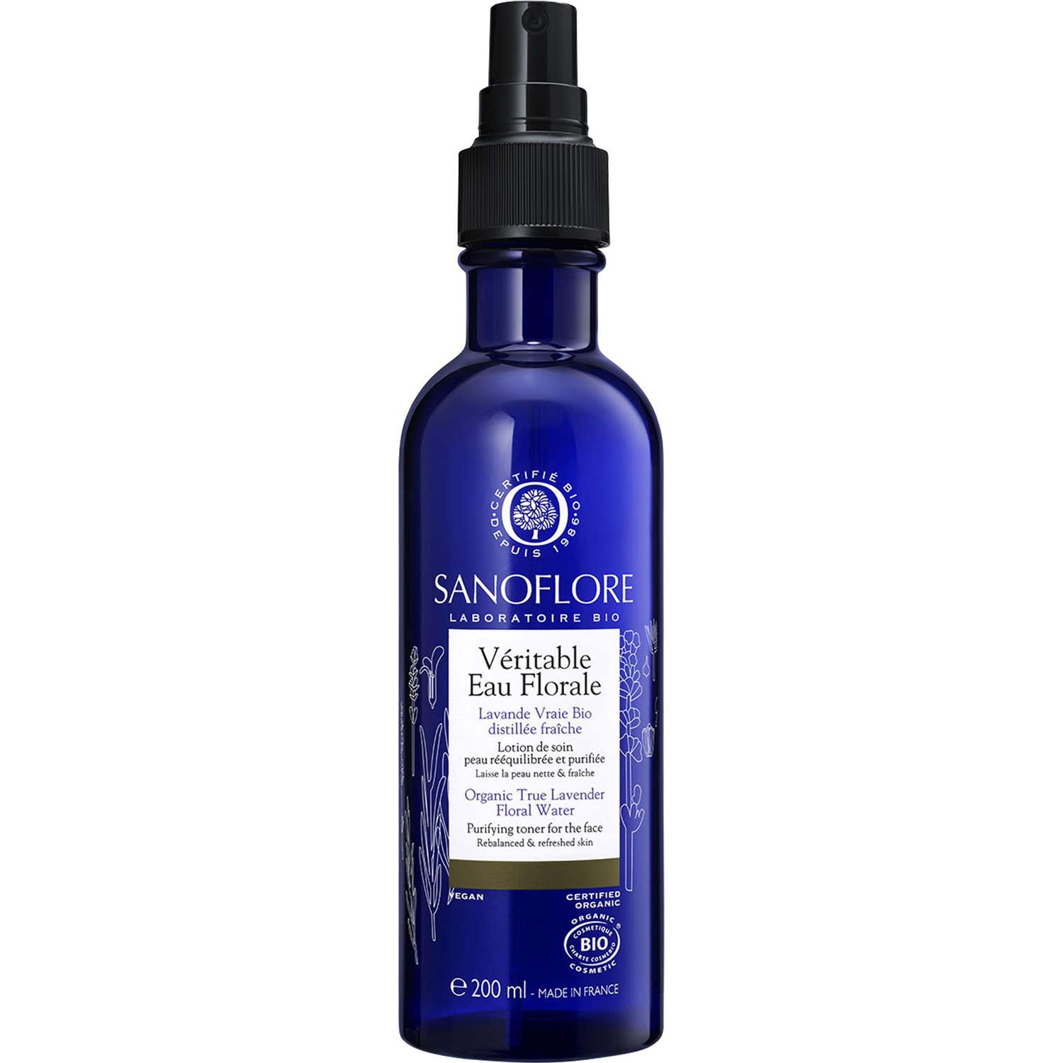Sanoflore Véritable Eau Florale Lavande Fine Bio 200 ml