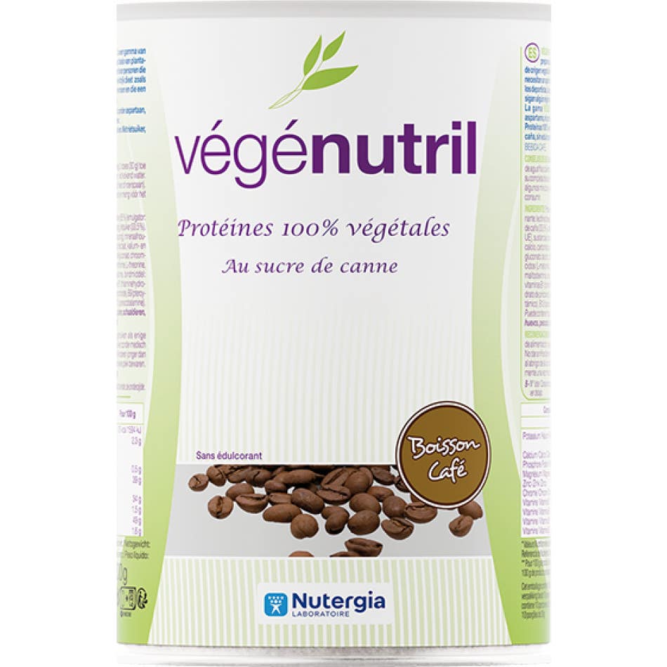 Nutergia Vegenutril Boisson Café pot de 300g
