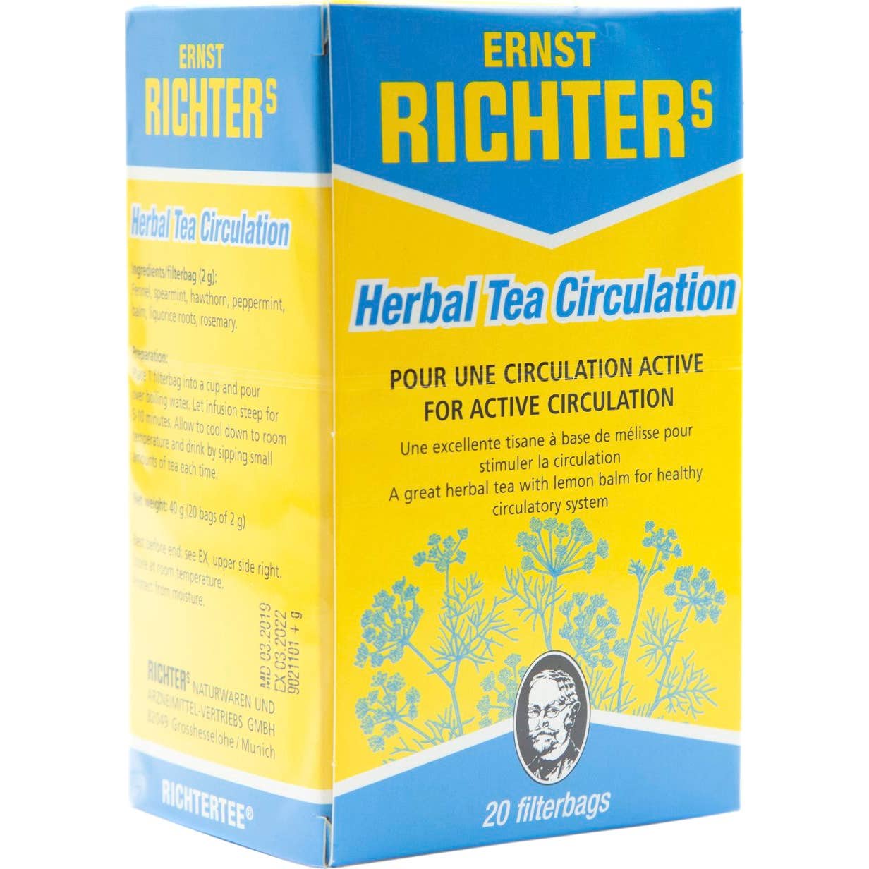 Tisane Circulation 20uts d'Ernst Richter
