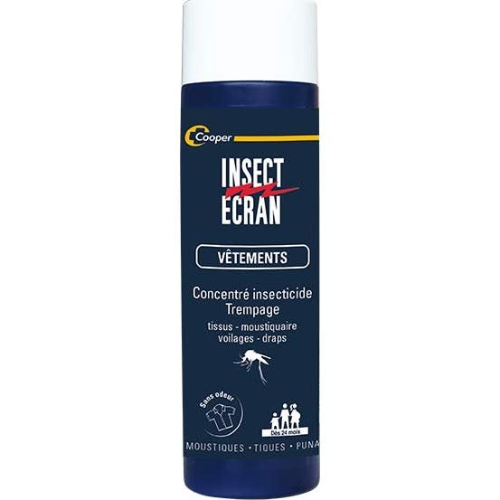 Insect Ecran Vêtements Solution de Trempage 200ml