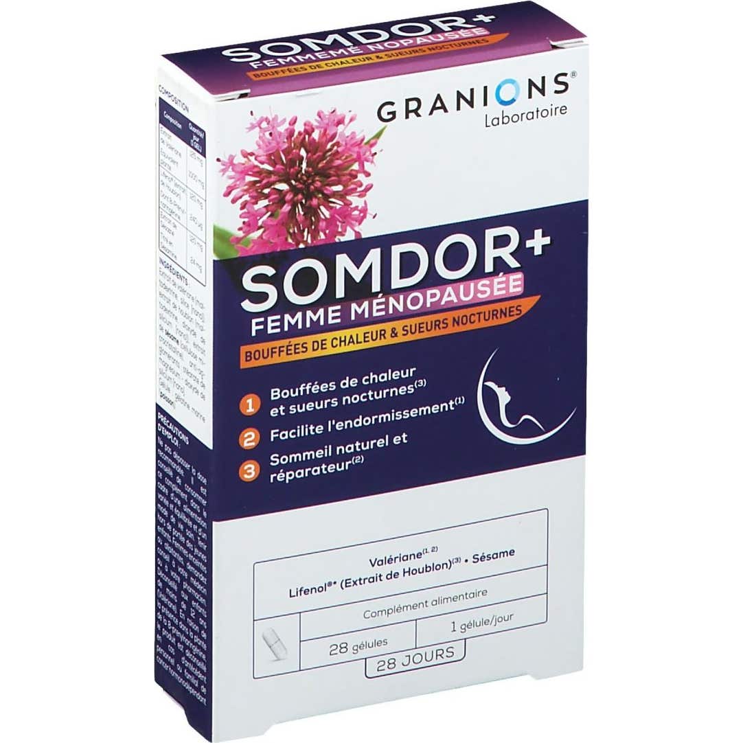 Granions Somdor+ Femme Ménopausée 28 gélules