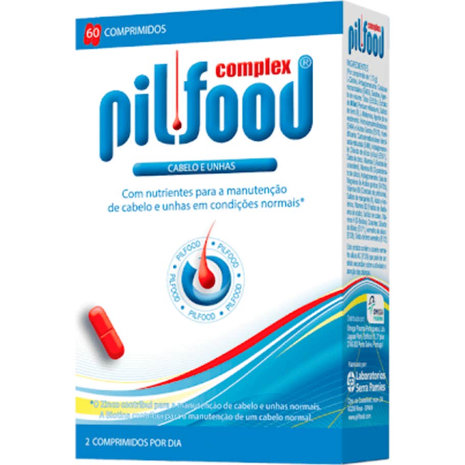 PILFOOD  Complex Energy Perte De Cheveux 60 Comprim&eacute;s