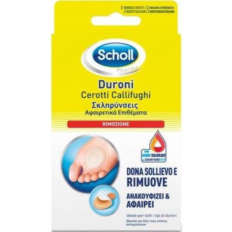 Scholl Pack Patchs Durillons Durs