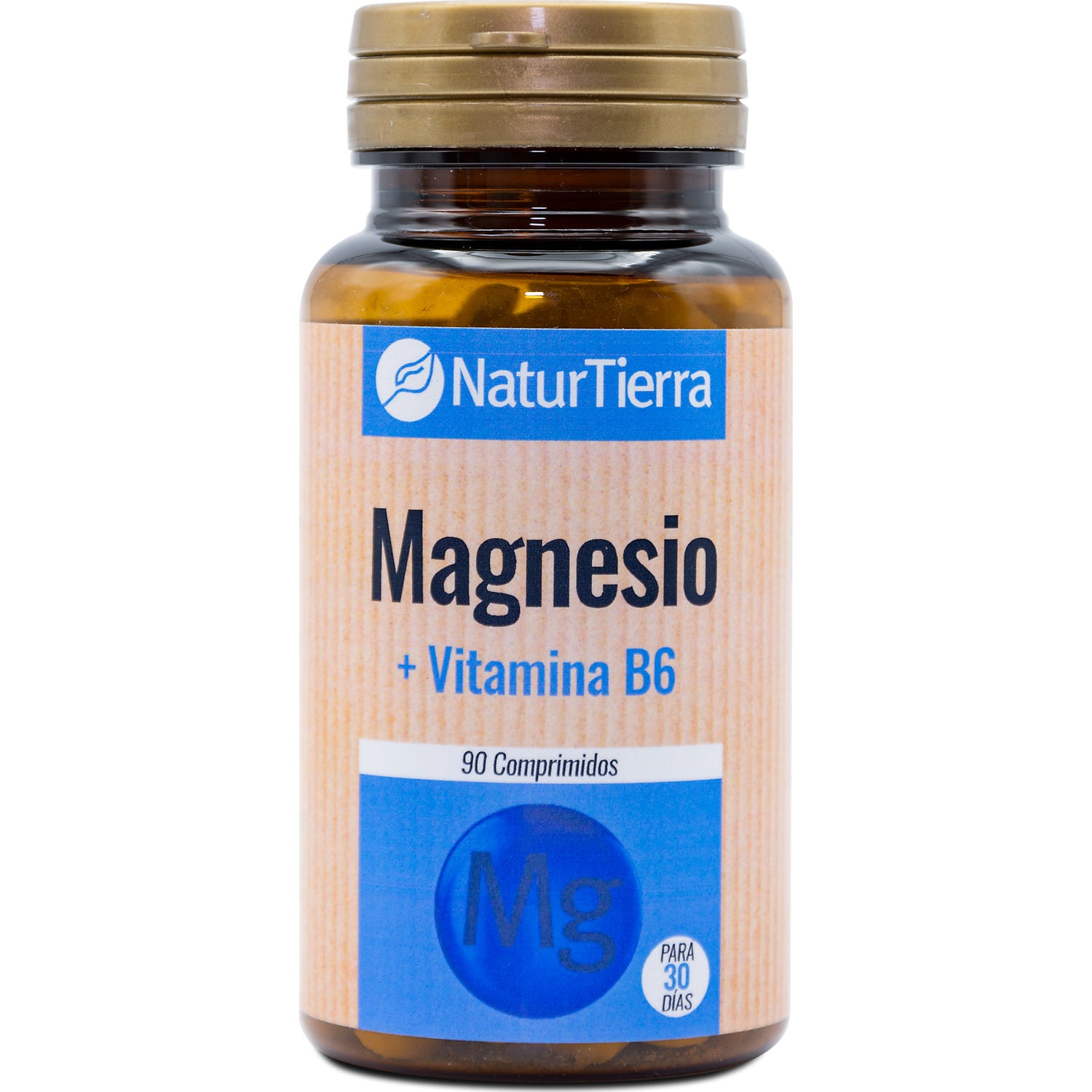 Naturtierra Magnésium + Vitamine B6 90 Comprimés