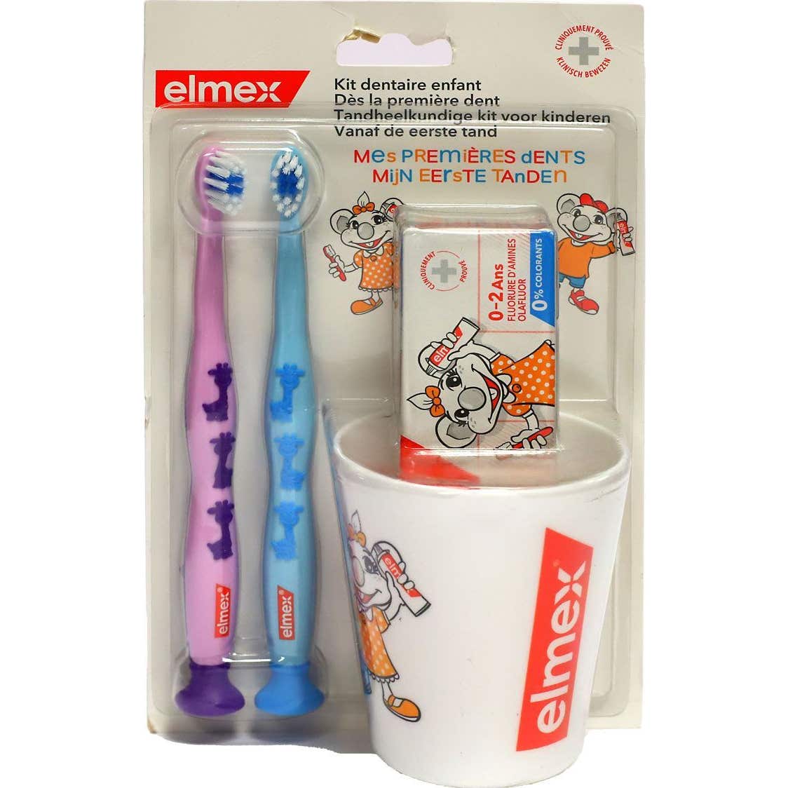 Elmex Kit Dentaire Enfant Mes Premières Dents