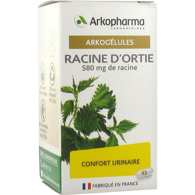 Arkopharma Arkogélules Racine D'Ortie 45 Comprimés