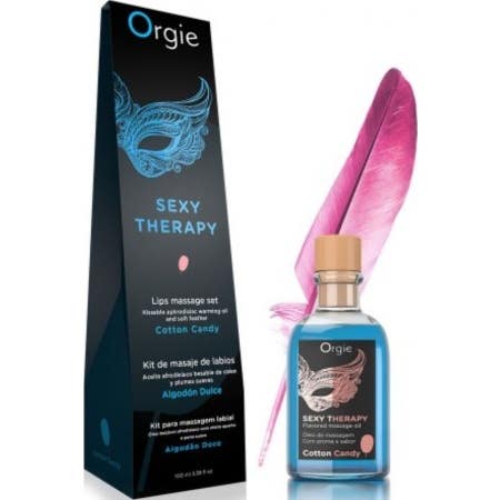 Kit de massage des lèvres à la barbe à papa Orgie