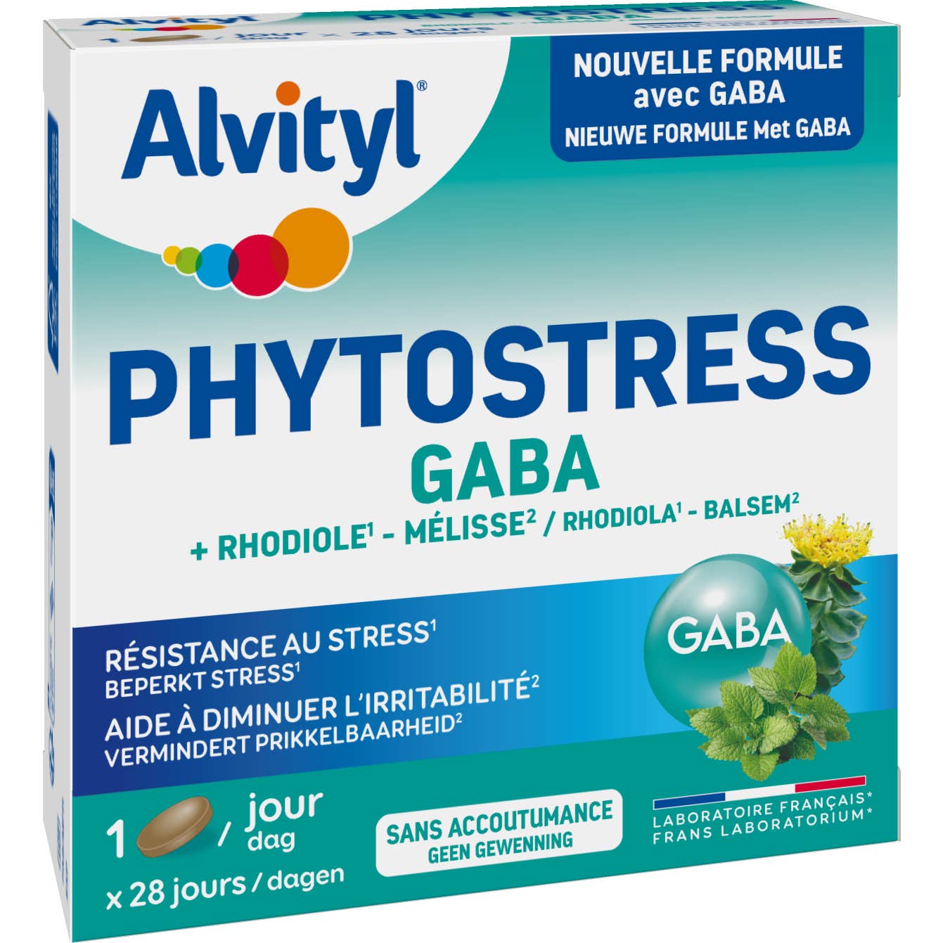 Alvityl Phytostress GABA 28 Comprimés