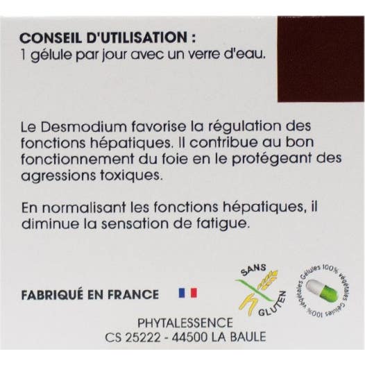 Phytaless Detox/Desmodium 30 gelules