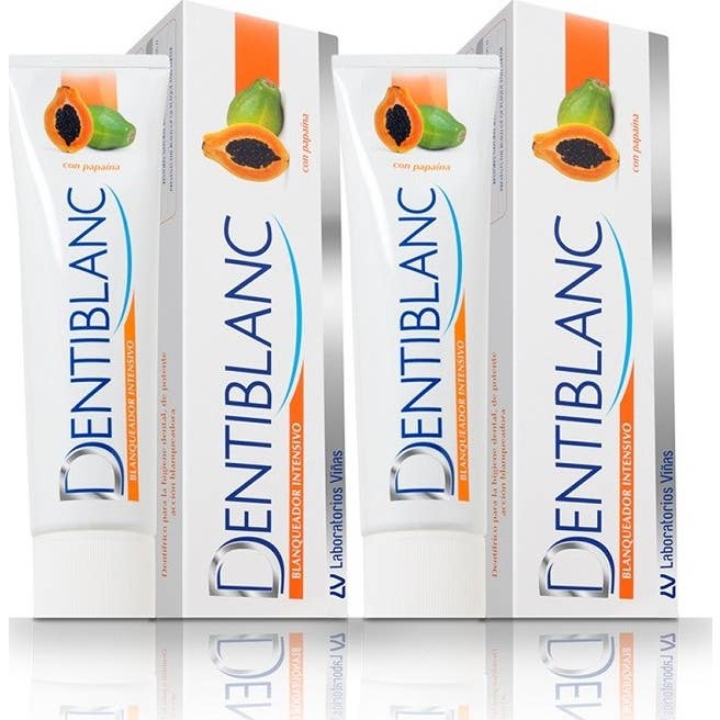 Dentifrice Dentiblanc blanchiment intensif 2x100ml