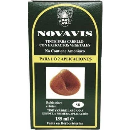 Novavis Teinture Blond Cuivré Clair 8r 135ml