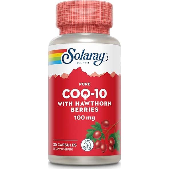 Solaray CoQ10 100mg 100mg 30 perlas
