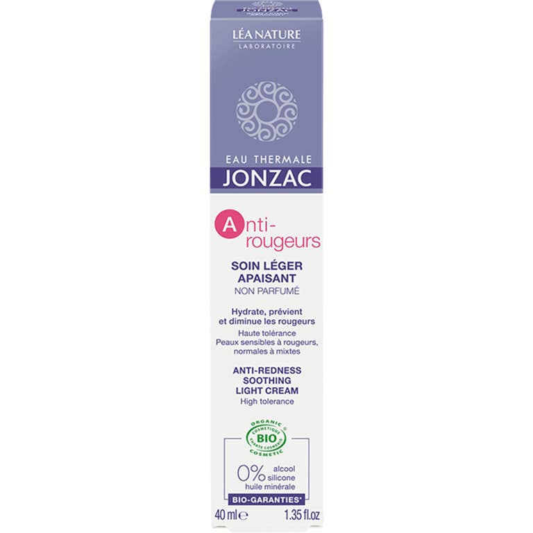 Jonzac Anti-Rougeurs Soin Léger Apaisant 40ml