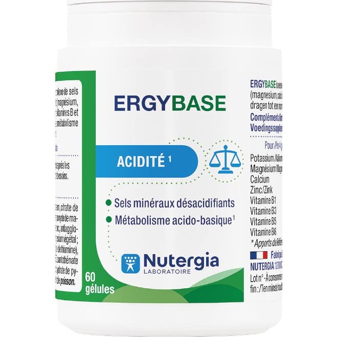 Nutergia Ergybase 60 Gélules