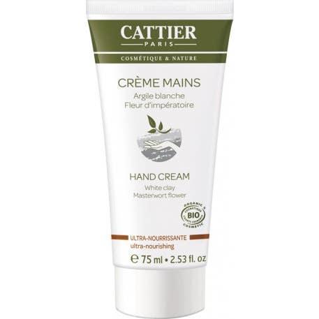 Cattier Crème Mains UltraNourrissante 75ml