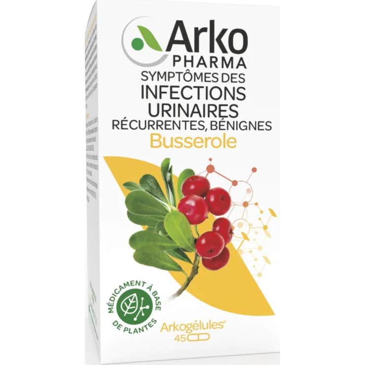 Arkopharma Arkogélules Busserole 45 Gélules