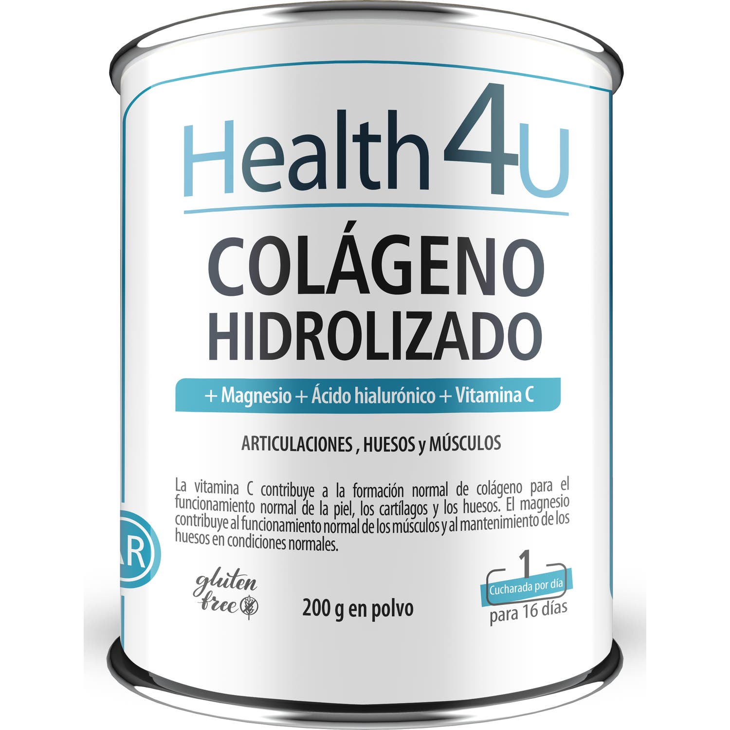 Health 4U Collagène Hydrolysé en Poudre 200g