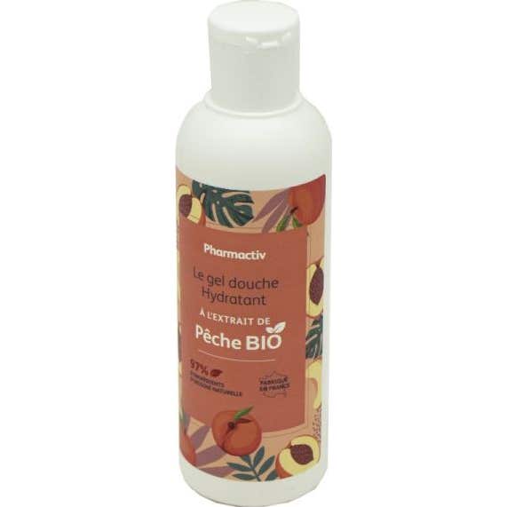 Gel douche Pharmactiv à la pêche 200ml