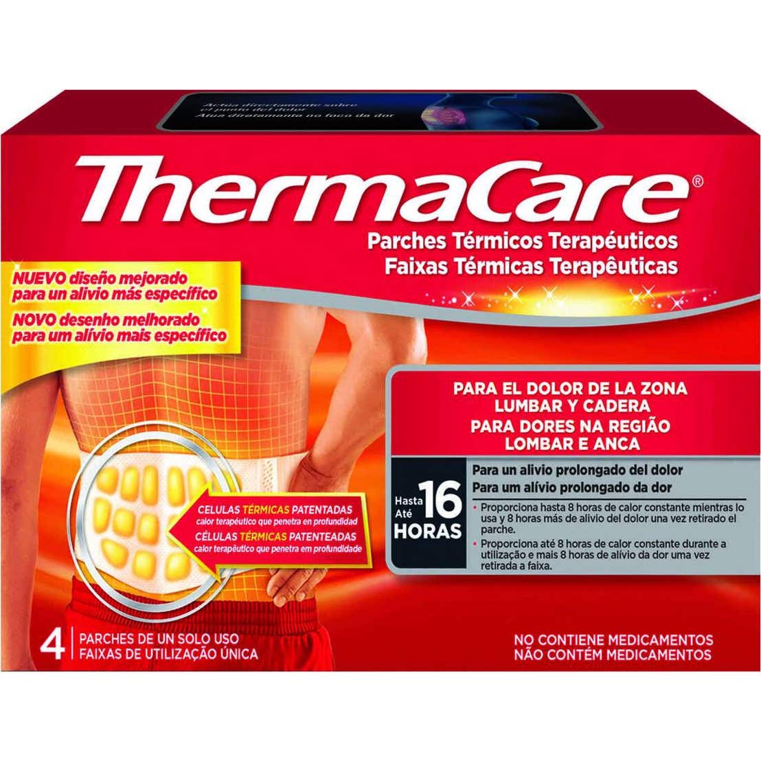 ThermaCare Patch Auto-Chauffant Bas du Dos 4 Unités