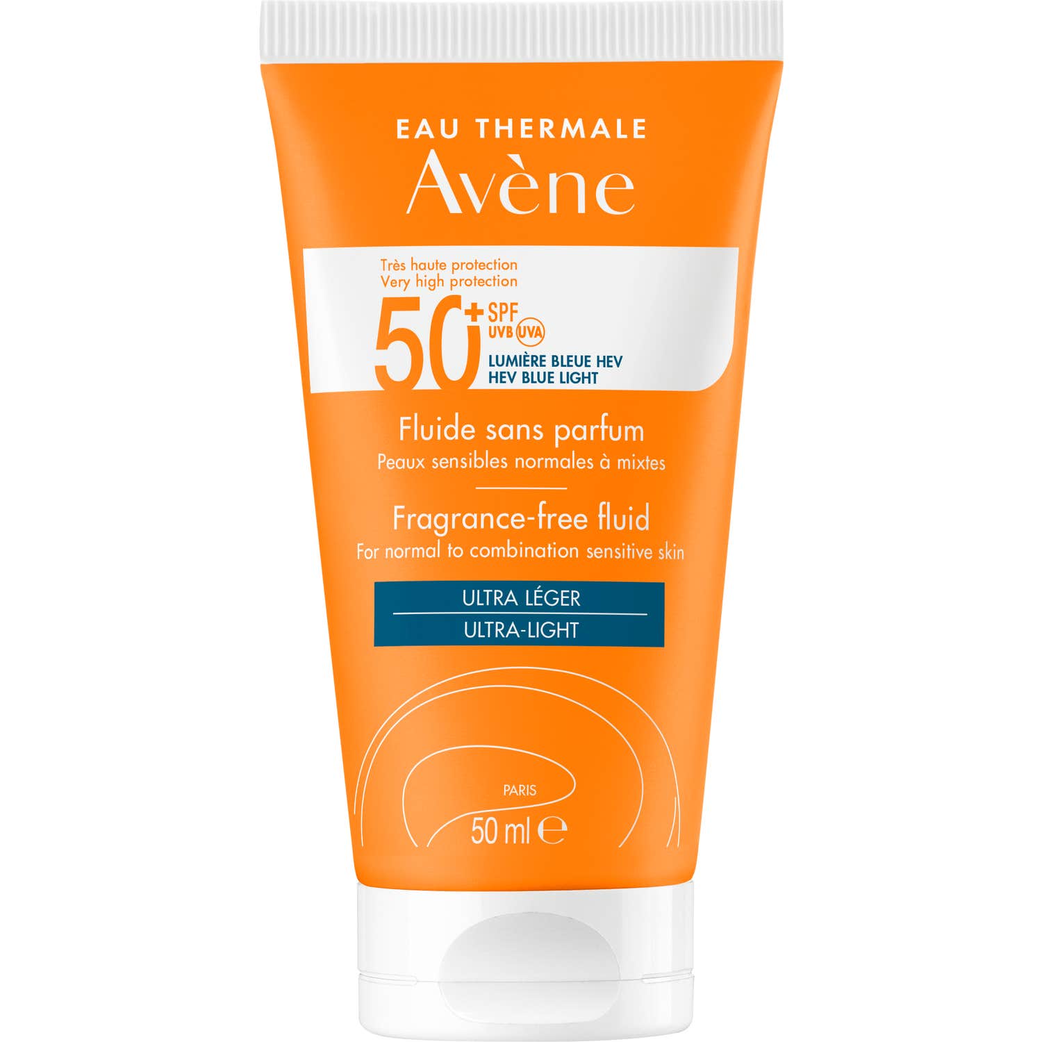 Avène Solaire Fluide Ultra-Léger SPF50+ 50ml
