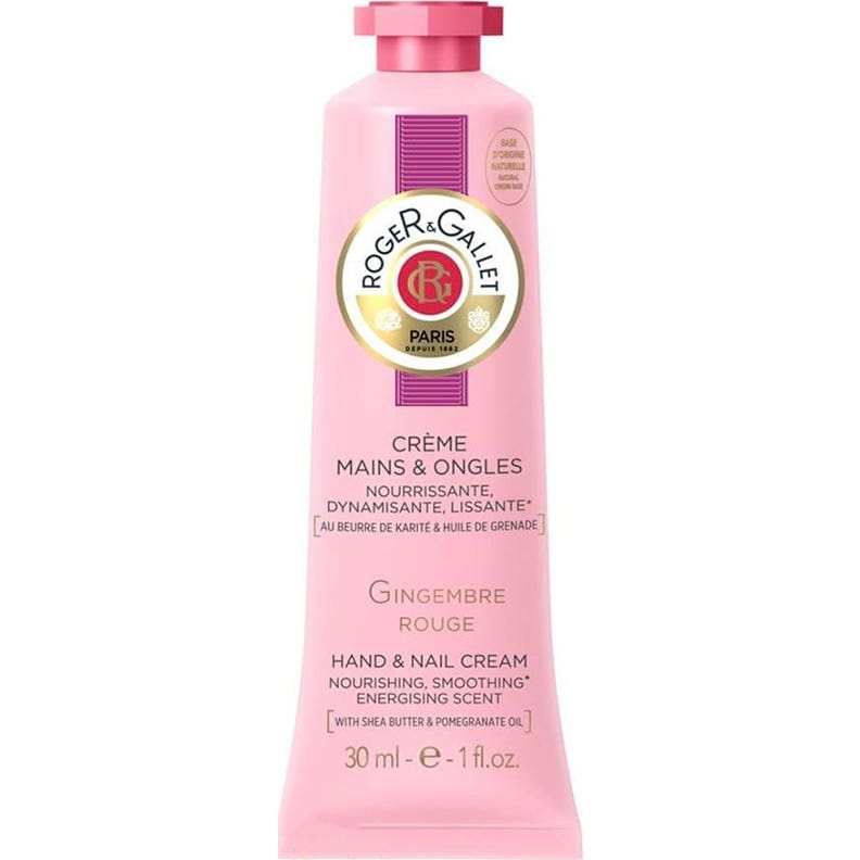 Roger &amp Gallet Crème pour les mains au gingembre rouge 30ml