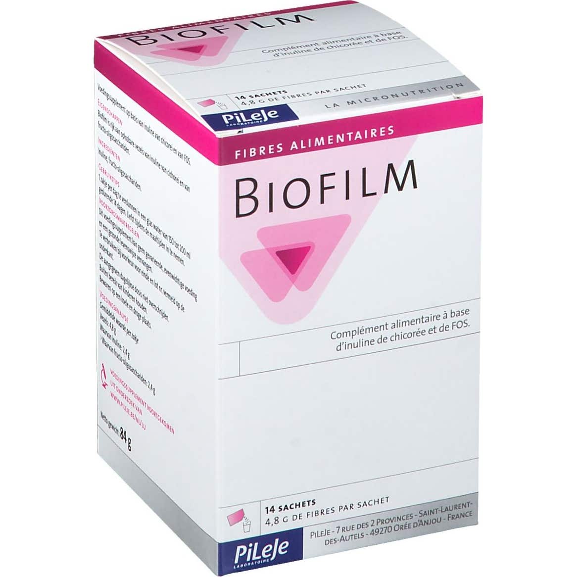 Pileje Biofilm Prebiotiques 14 sachets